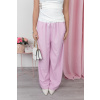 Babypink široké kalhoty MALIA