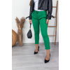 Zelené elegantní kalhoty DAKOTA