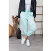 Mint jednobarevné kalhoty ASHLYN