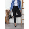 Černé elegantní kalhoty KARSYN