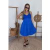 Královsky modré krajkované šaty ADLEY