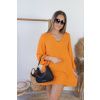 Oranžové oversize šaty CELIA