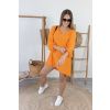 Oranžové oversize šaty CELIA