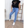 Světlé modré skinny džíny OCTAVIA
