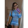 Babyblue přehoz na plavky MAZIKEN