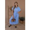 Baby blue košilové šaty NATALIA