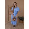 Baby blue košilové šaty NATALIA