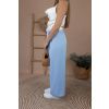 Baby blue lehoučké kalhoty ALLURE