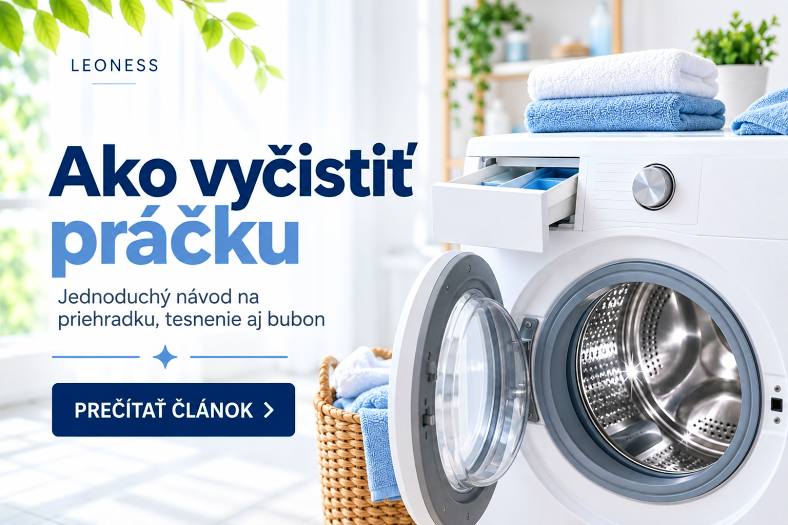 Ako vyčistiť práčku