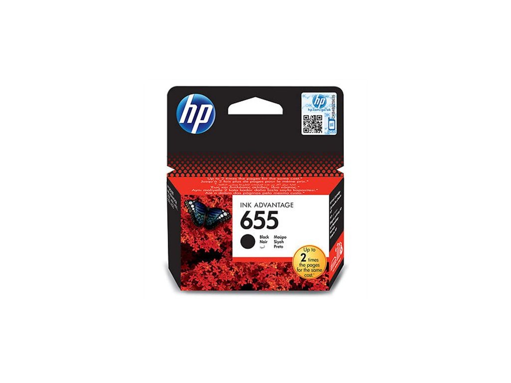 Deskjet Ink Advantage 3520 sér. čierna náplň, 550 str., Nr. 655