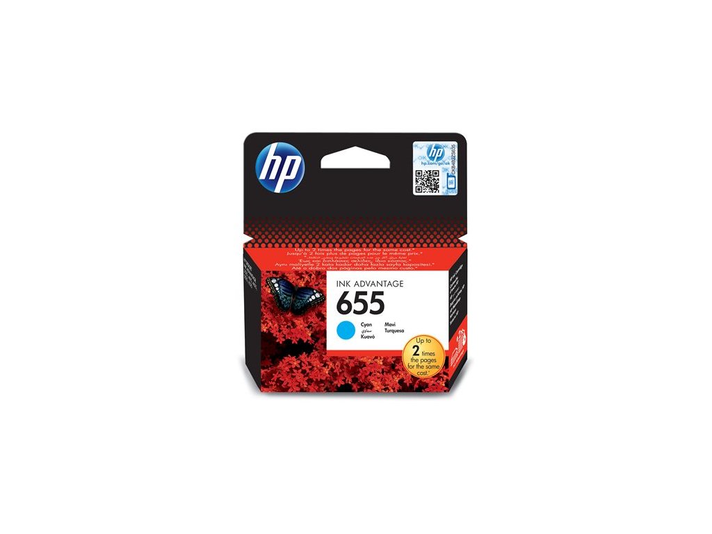 Deskjet Ink Advantage 3520 sér. modrá náplň, 600 str., Nr. 655