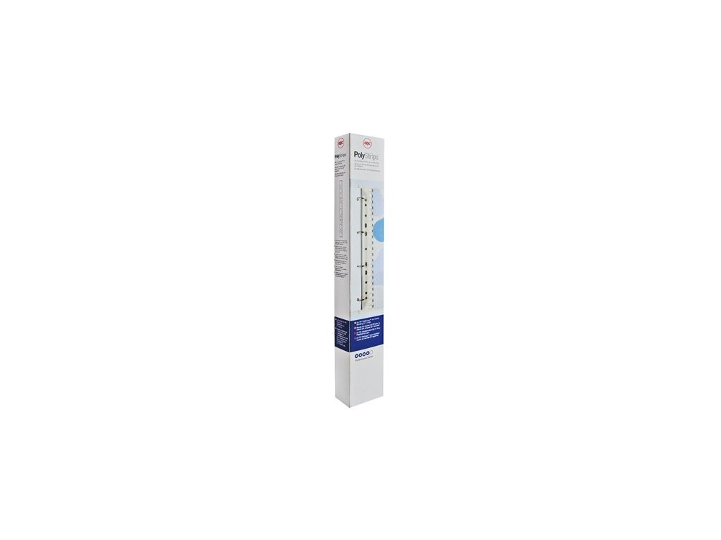 Rýchloviazacia lišta k špirálovej väzbe, A4, PP,  GBC "File Strips"