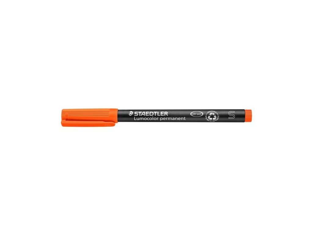 Permenentný popisovač, OHP, 0,4 mm, STAEDTLER "Lumocolor® 313 S", oranžová