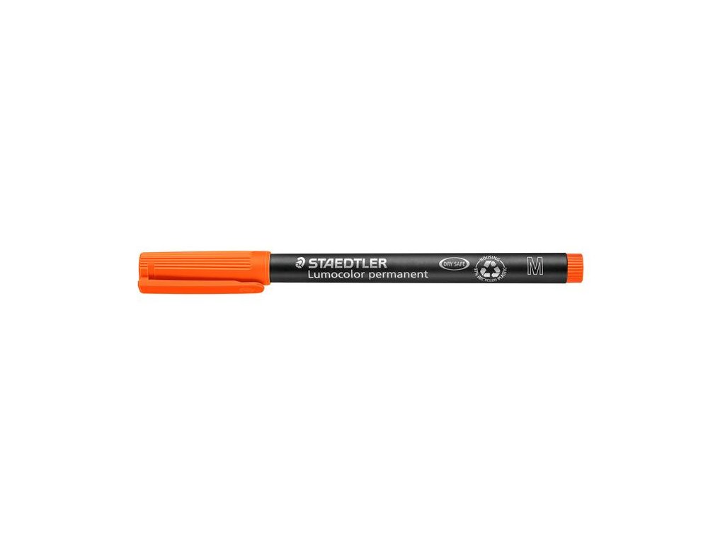 Permanentný popisovač, OHP, 1 mm, STAEDTLER "Lumocolor® 317 M", oranžová