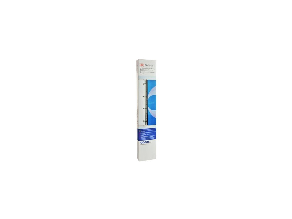 Rýchloviazacia lišta k špirálovej väzbe, A4, PVC, GBC "File Strips"