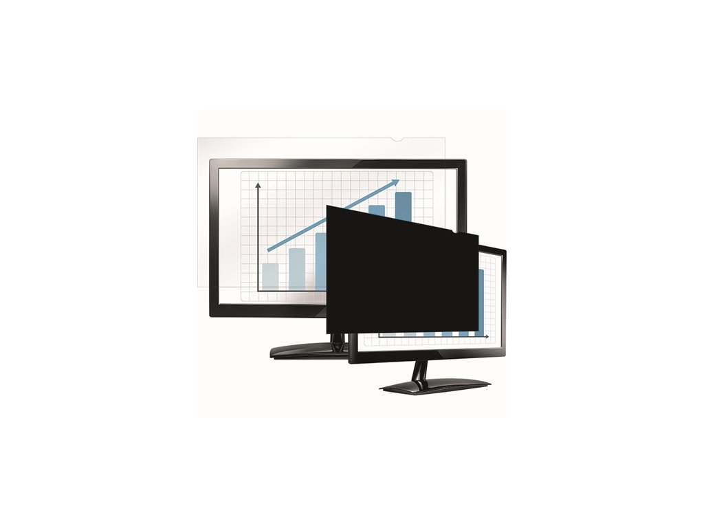 Filter na monitor, s ochranu voči nahliadnutiu, 338x270 mm, 17", 5:4 FELLOWES PrivaScreen™, čierna