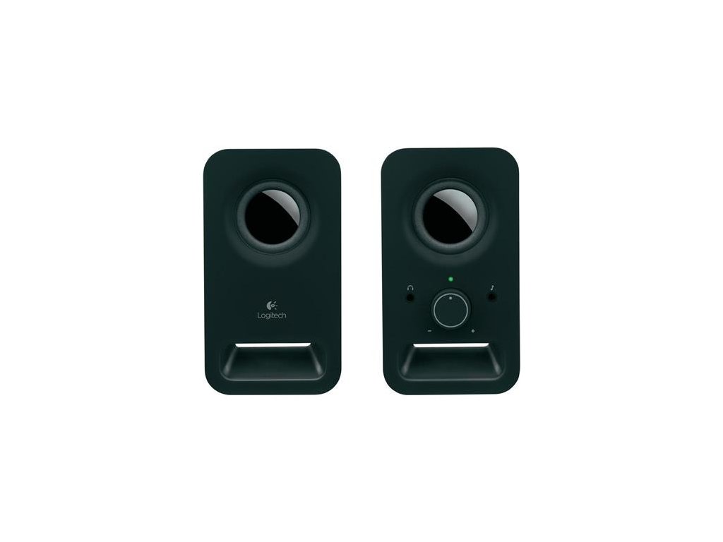 Reproduktor, 2.0, 3W (RMS), LOGITECH "Z150", čierna