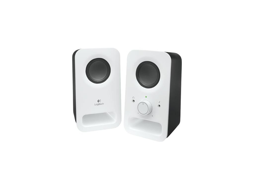 Reproduktor, 2.0, 3W (RMS), LOGITECH "Z150", biela