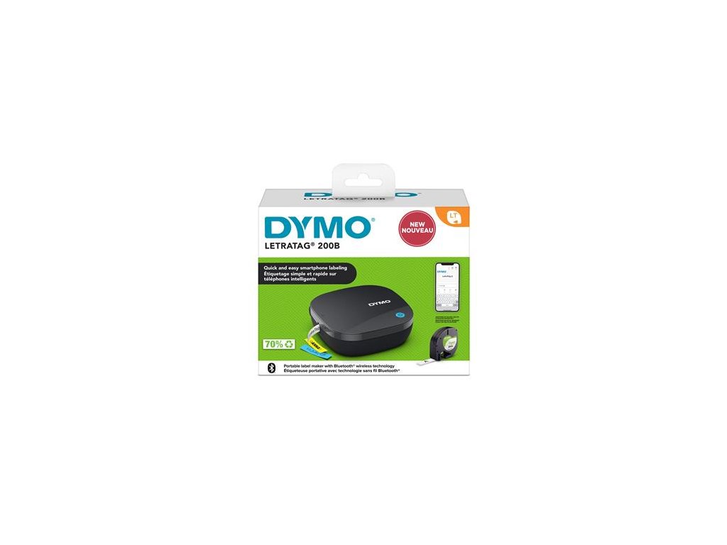 Tlačiareň stítkov na batérie, DYMO "Letratag 200B"