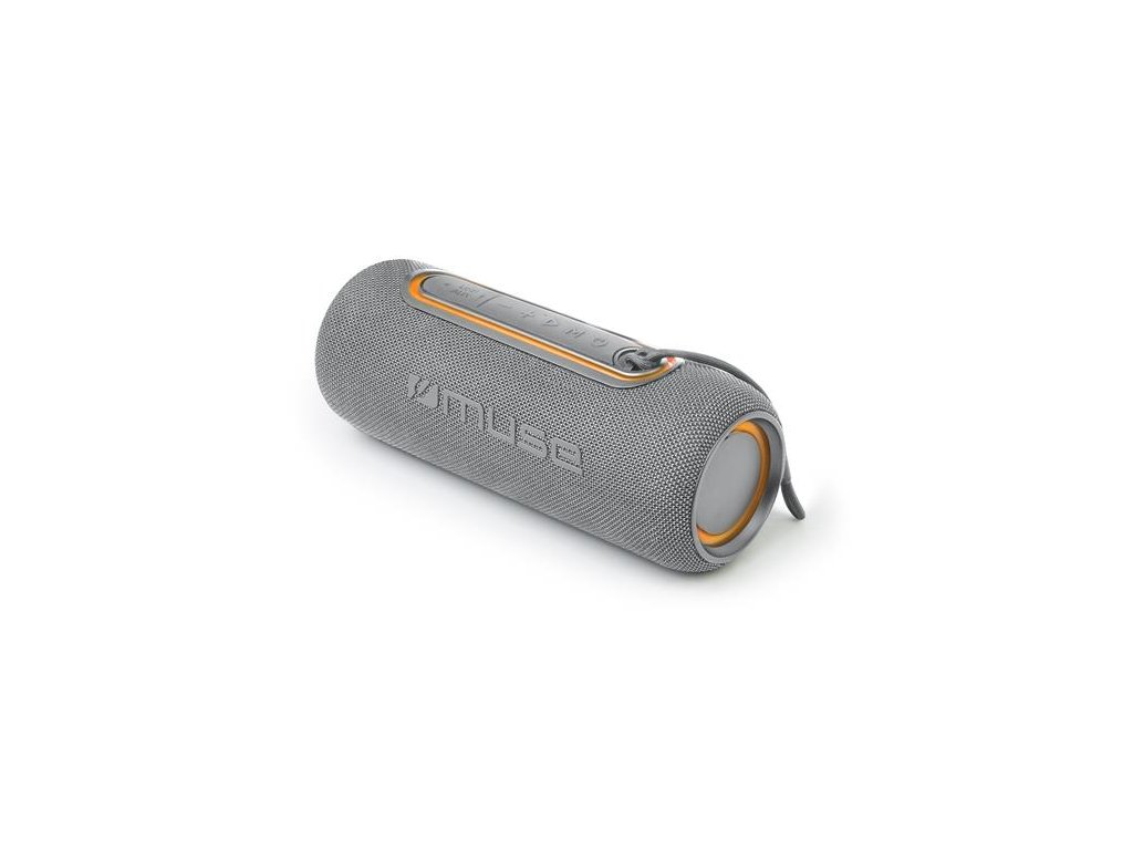 Reproduktor, Bluetooth, stereo, MUSE "M-780 BT", sivá