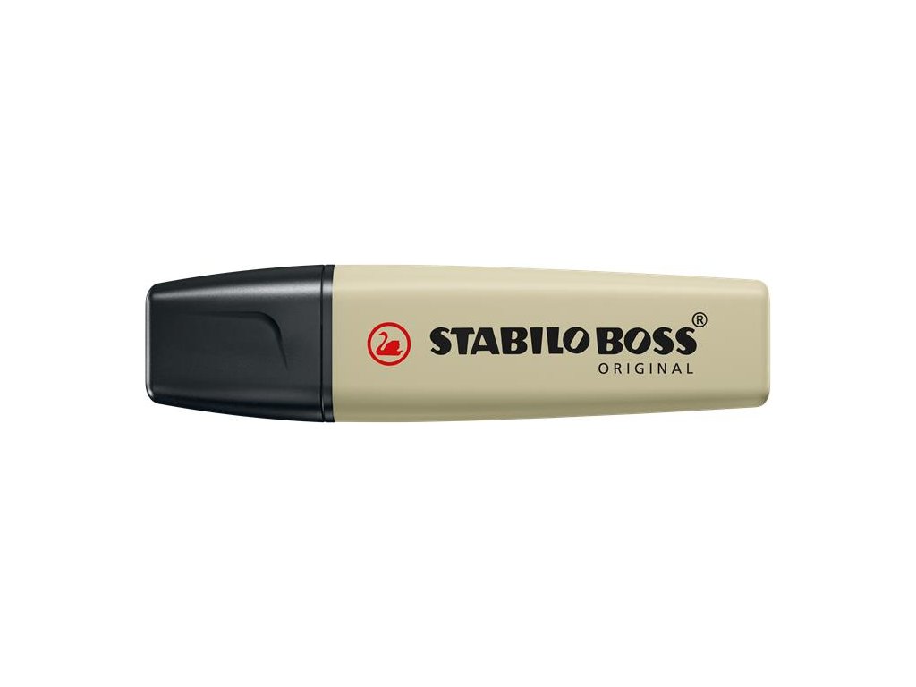 Zvýrazňovač, 2-5 mm, STABILO "BOSS original NatureColors", mud zelená