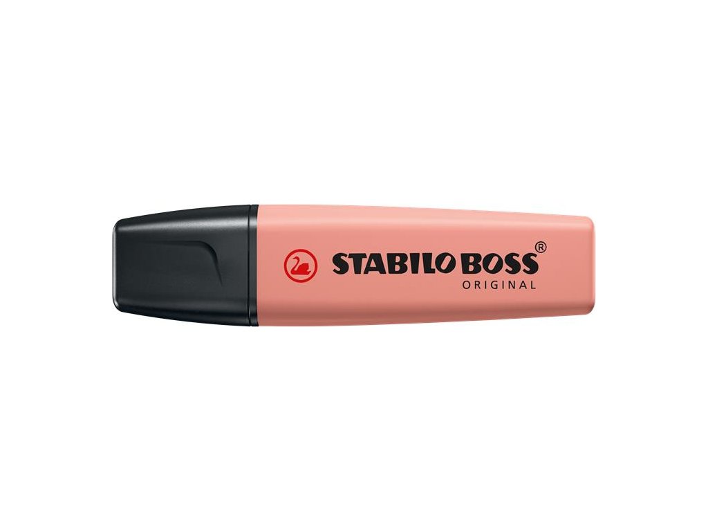 Zvýrazňovač, 2-5 mm, STABILO "BOSS original NatureColors", sienna hnedá