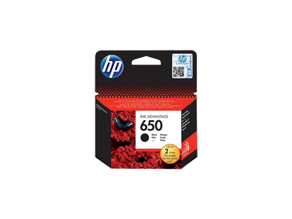 Deskjet Ink Advantage 2510 sér. čierna náplň, 360 str., Nr. 650