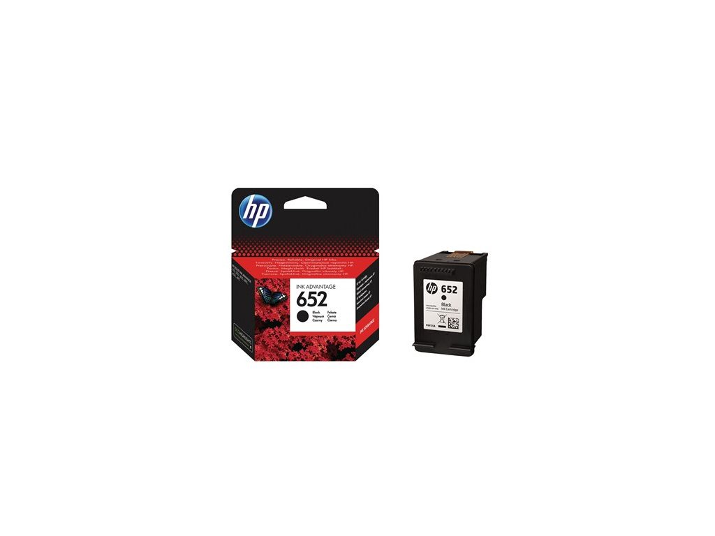 F6V25AE náplň k tlačiarňam Deskjet Ink Advantage 1115, HP 652 čierna, 360 strán
