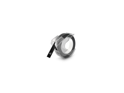 Páska do štítkovača, 9 mm x 3 m, DYMO "3D", čierna