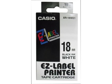 18mm x 8m páska biela-čierna