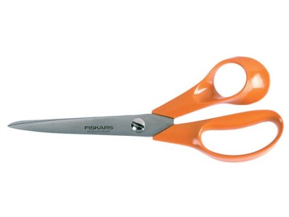 Nožnice, univerzálne, 21 cm, FISKARS "Classic", oranžové