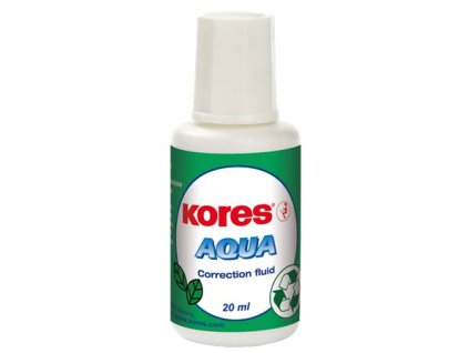 Korekčný lak,  na vodnej báze, 20 ml, KORES "Aqua"