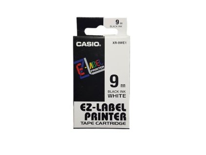 6mm x 8m páska biela-čierna