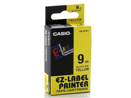 9mm x 8m páska žltá-čierna