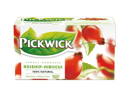 Šípkový čaj s ibištekom, 20x2,5 g, PICKWICK