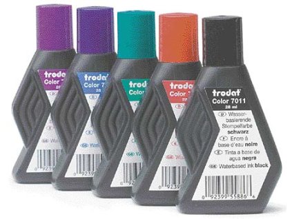 Trodat farba do kancelárskej pečiatky, čierna 28 ml