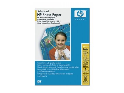 Foto papier Q8691A, k atramentovým tlačiarňam, 10x15, 250 g, lesklý, HP