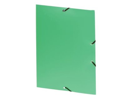 Doska s gumičkou, 15 mm, PP, A4, VIQUEL "Essentiel", zelená