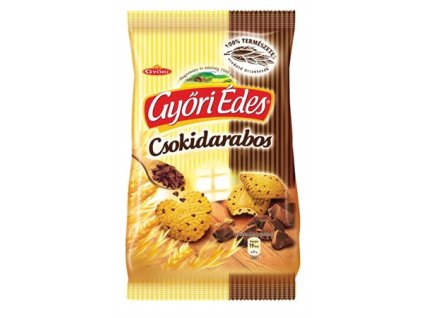 Sušienky "Győri édes", s kúskami čokolády