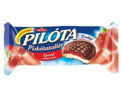 Čokopiškóty "Pilóta", jahoda