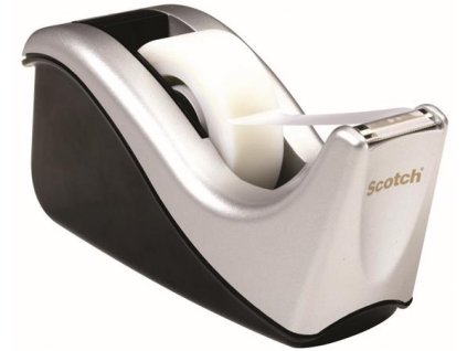 Dispenzor na lepiacu pásku, 3M SCOTCH "C60", strieborný