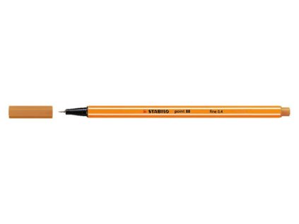 Liner, 0,4 mm, STABILO "Point 88", okrový