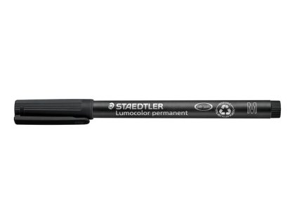 Permanentný popisovač, OHP, 1 mm, STAEDTLER "Lumocolor® 317 M", čierna