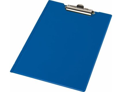 Podložka na písanie, s príklopom,  A4, rohové vrecko, PANTAPLAST, tmavomodrá