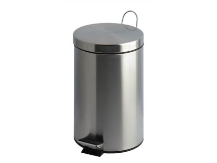 Odpadkový kôš, s pedálom, 20 l, VEPA BINS, pochrómovaný
