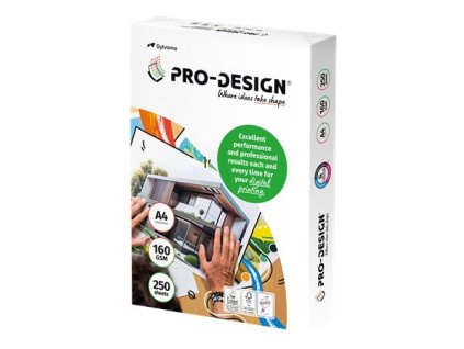 Kopírovací papier, digitálny, A4, 160 g, PRO-DESIGN