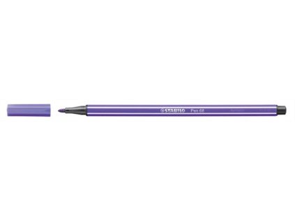 Popisovač, 1 mm, STABILO "Pen 68", fialový