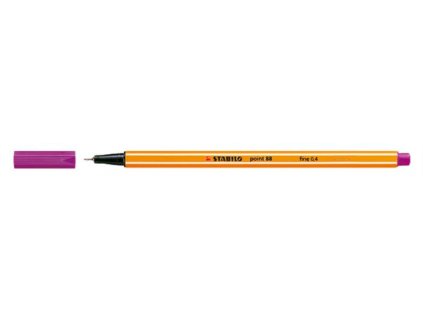 Liner, 0,4 mm, STABILO "Point 88", fialový