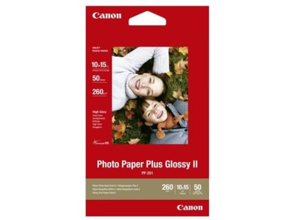 Foto papier PP-201, k atramentovým tlačiarňam, 10x15 cm, 260 g, extra lesklý, CANON