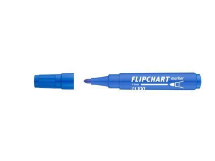 Popisovač na flipchartové tabule, 1-3 mm, kužeľový hrot, ICO "Artip 11 XXL", modrý